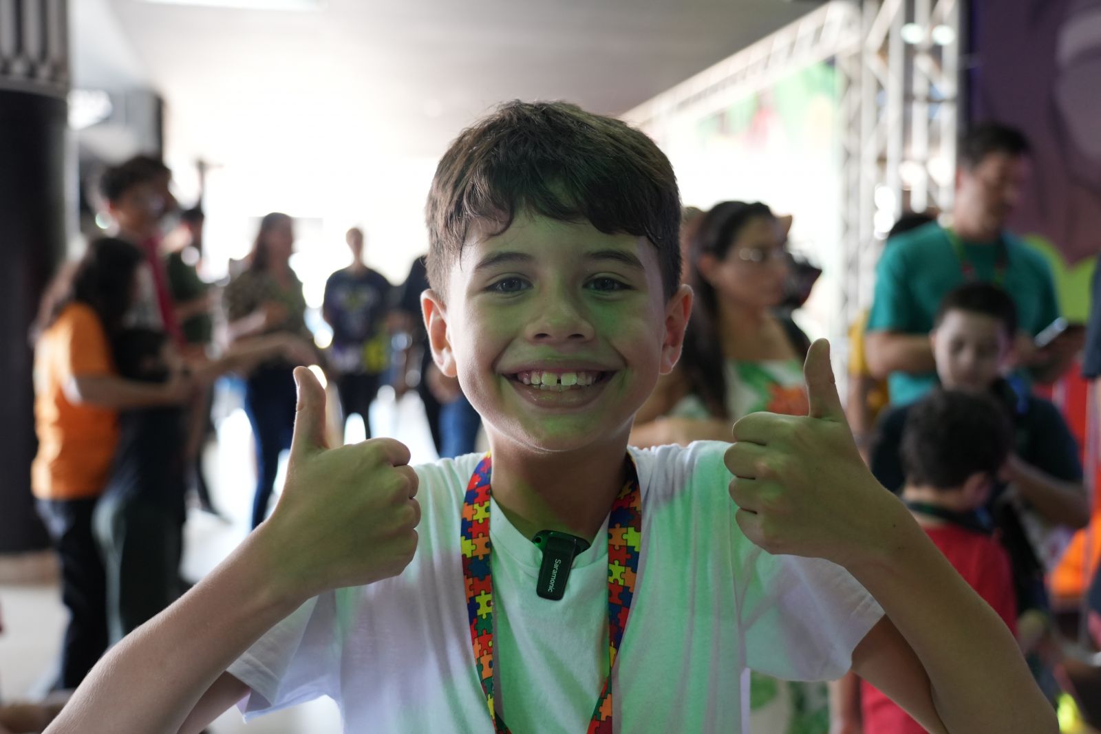 Eu achei muito legal, muito diferente, disse Levi Dias